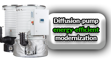 Optimization of the diffusion pump